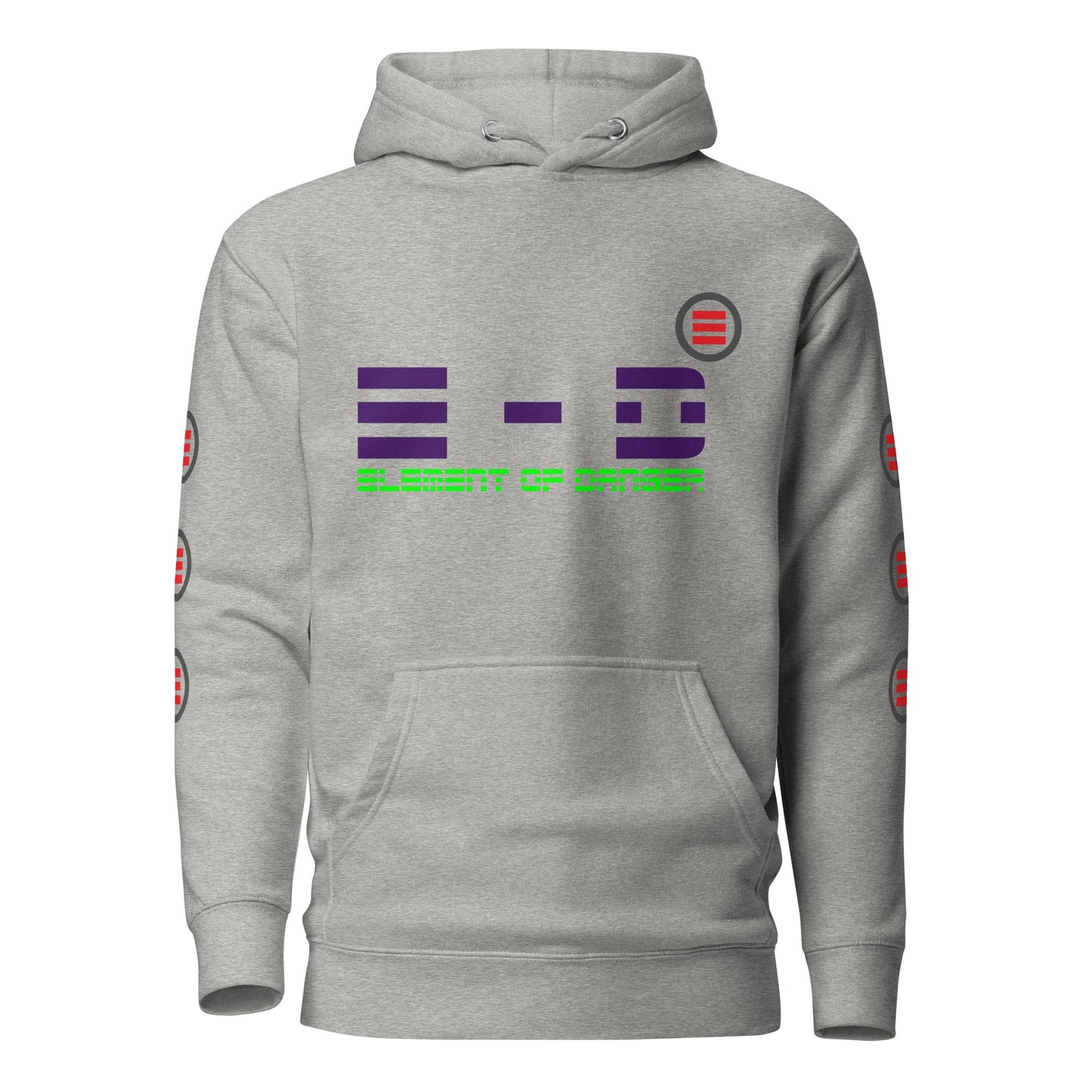 Element Of Danger - Porn Is Poison Unisex Hoodie(lime,grape,o.j,char)