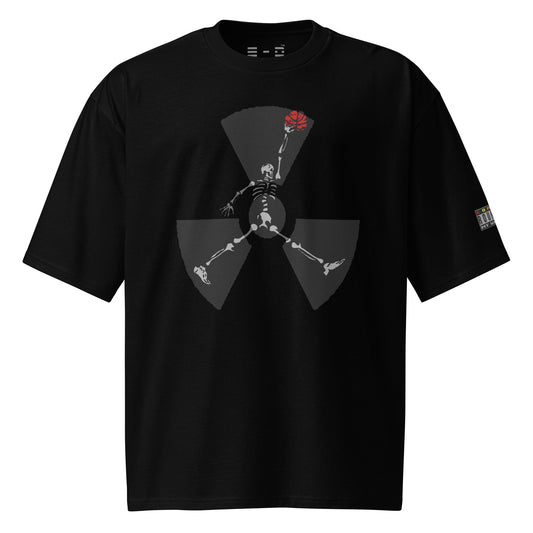 Element of Danger - M.J. Nuked Heavyweight T-Shirt(Silver,Red,Blk)